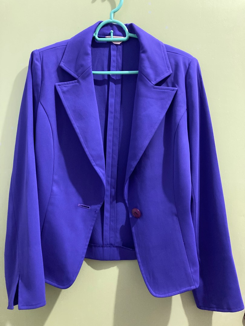 blazer purple swoosh