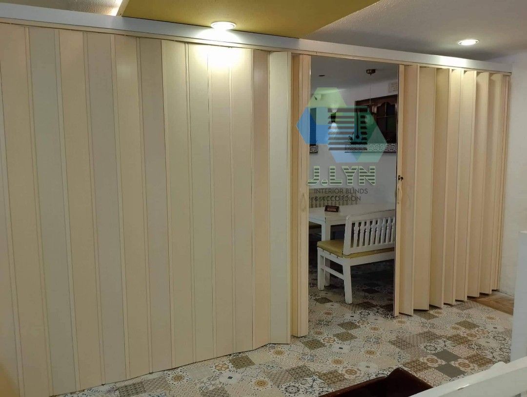 PVC Accordion Folding Door, Furniture & Home Living, Office Furniture