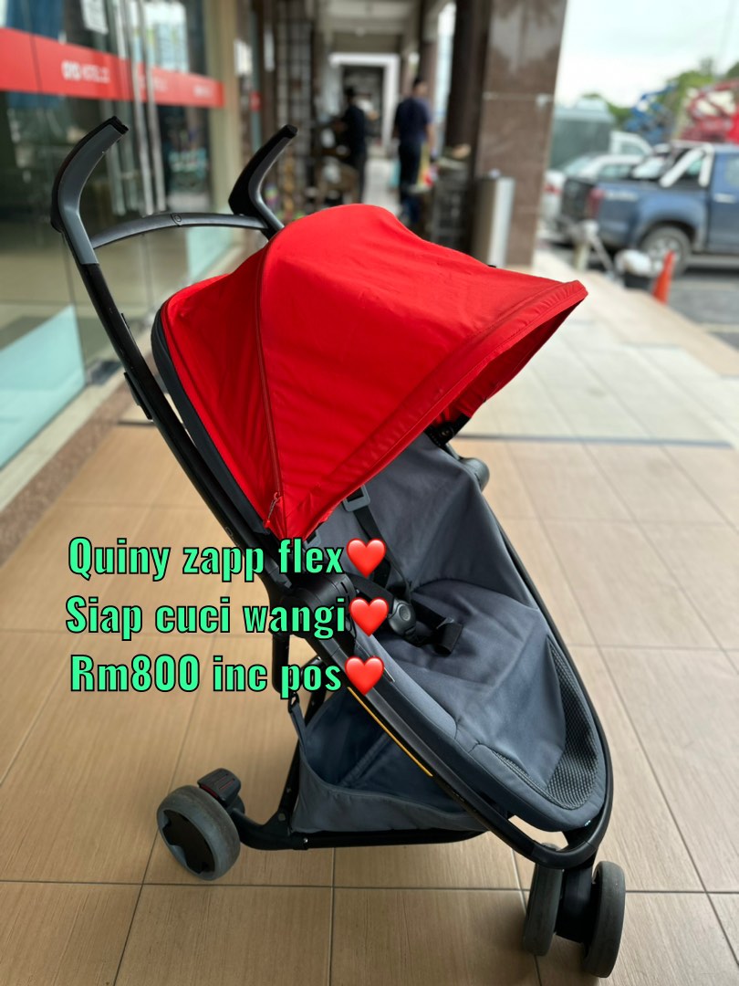 Quinny zapp flex clearance red on graphite