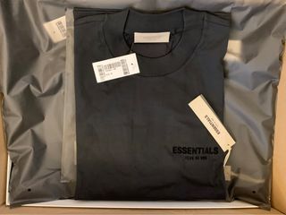 Ready stock Fear of god essentials ss22 stretch limo black