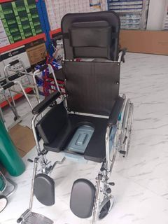 Reclining  Wheelchair with Commode