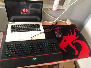 RED DRAGON KEYBOARD, MOUSE ONLY