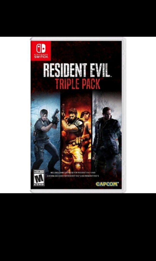 Resident evil 4 5 hotsell 6 switch
