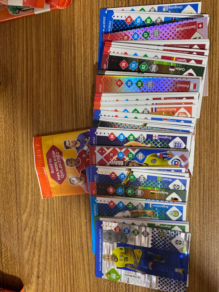 2021 Panini Road To FIFA World Cup Qatar 2022 Stickers #401-600 – Pick Your Mini Stickers (Ungraded)