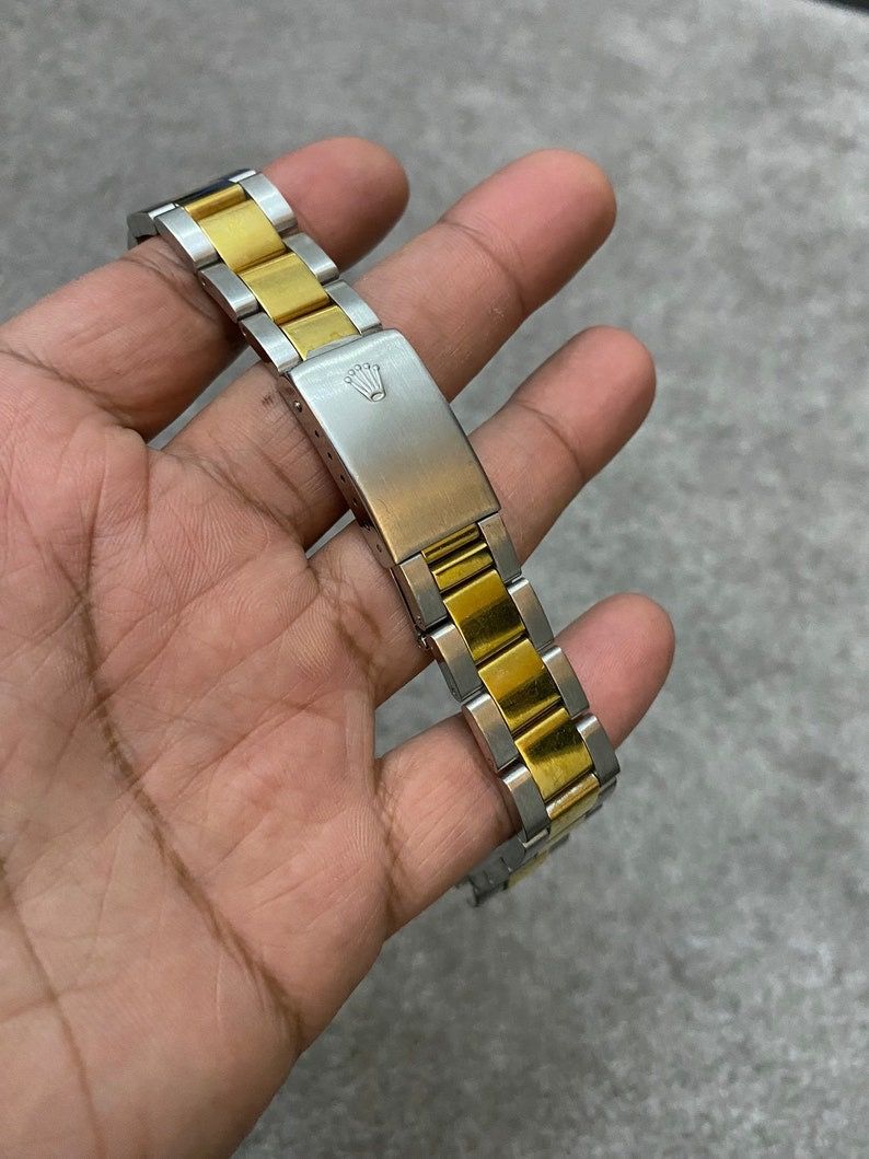 Rolex two tone band new arrivals