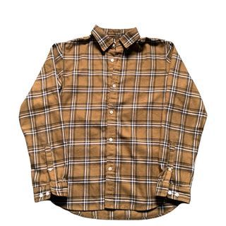 (S) The North Face Long-Sleeve Lightweight Flannel Plaid Shirt