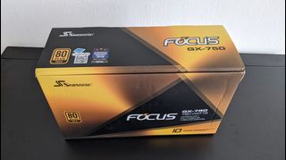  Seasonic FOCUS GX-750, 750W 80+ Gold, Full-Modular, Fan Control  in Fanless, Silent, and Cooling Mode, Perfect Power Supply for Gaming and  Various Application, SSR-750FX. : Electronics