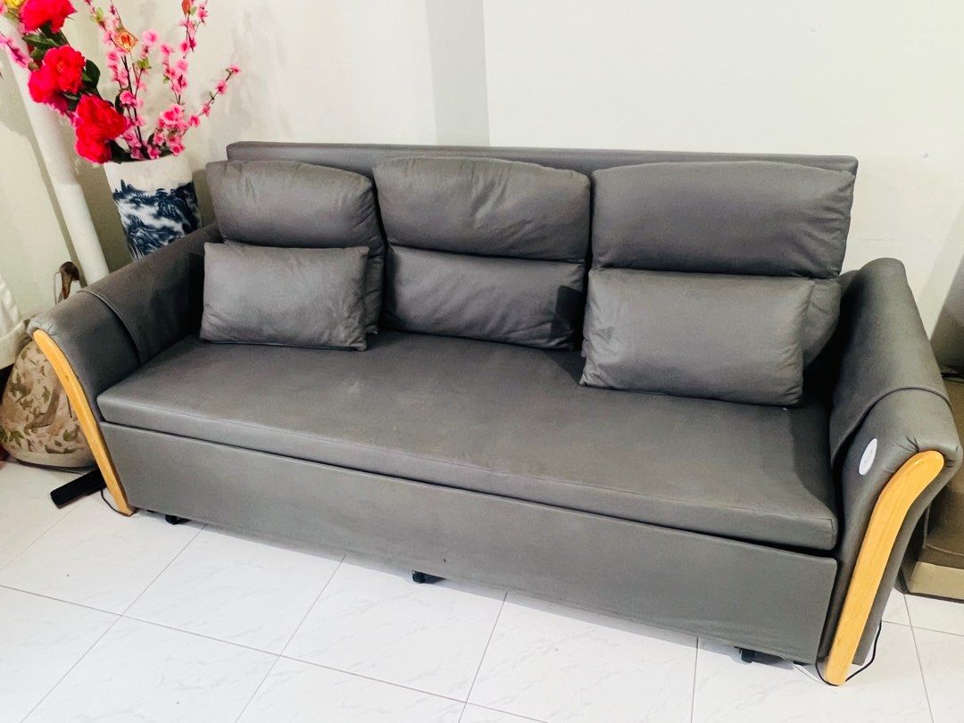 Second hand Sofa bed, Furniture & Home Living, Furniture, Sofas on Carousell