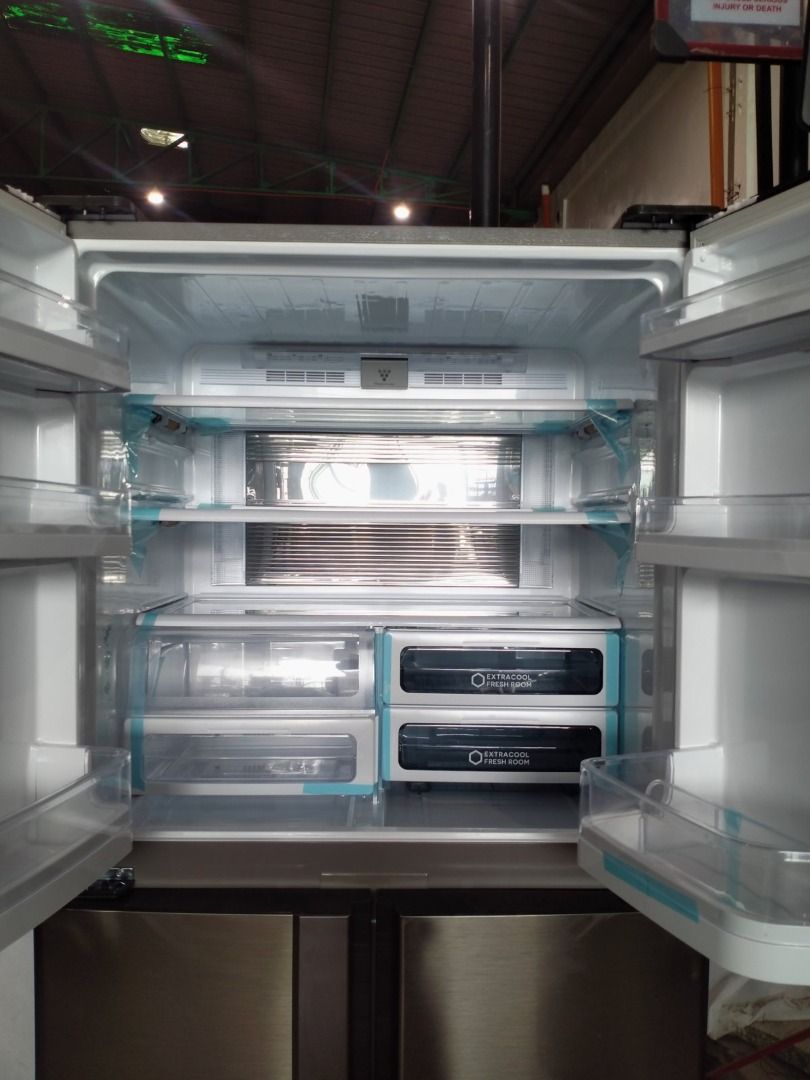 Sharp 624L French Door Fridge, TV & Home Appliances, Kitchen Appliances