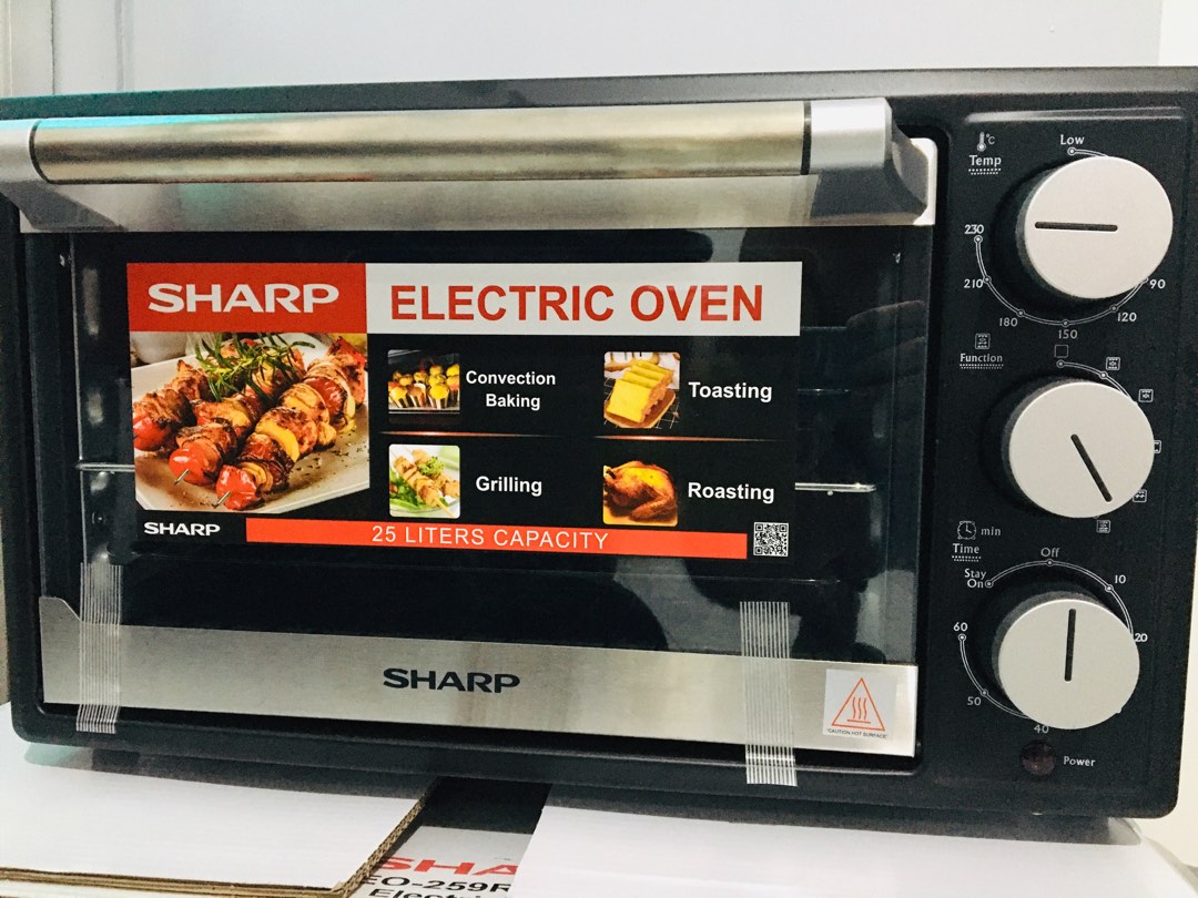 Sharp Electric Oven 25L brand new, TV & Home Appliances, Kitchen