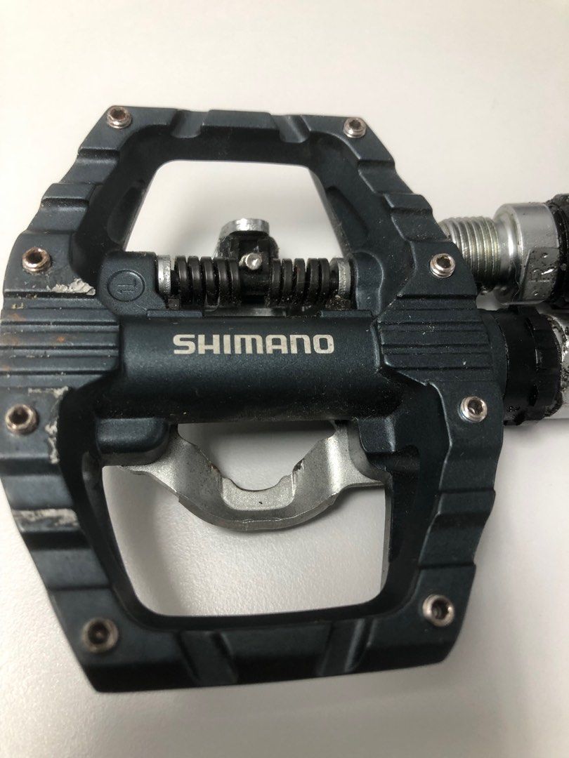 Shimano MTB pedals (both cleat and noncleat), Sports Equipment