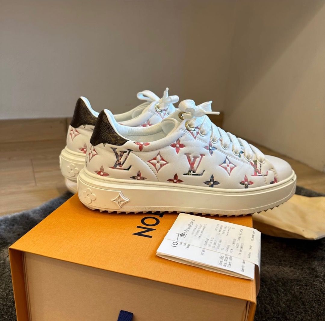 Louis Vuitton Time Out Sneakers, Luxury, Sneakers & Footwear on Carousell