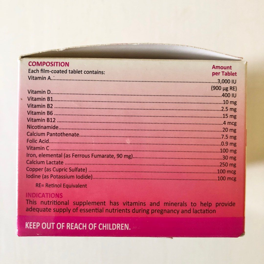 SOG Smart DHA 10s & Obimin Multivitamins 28s for Pregnant and