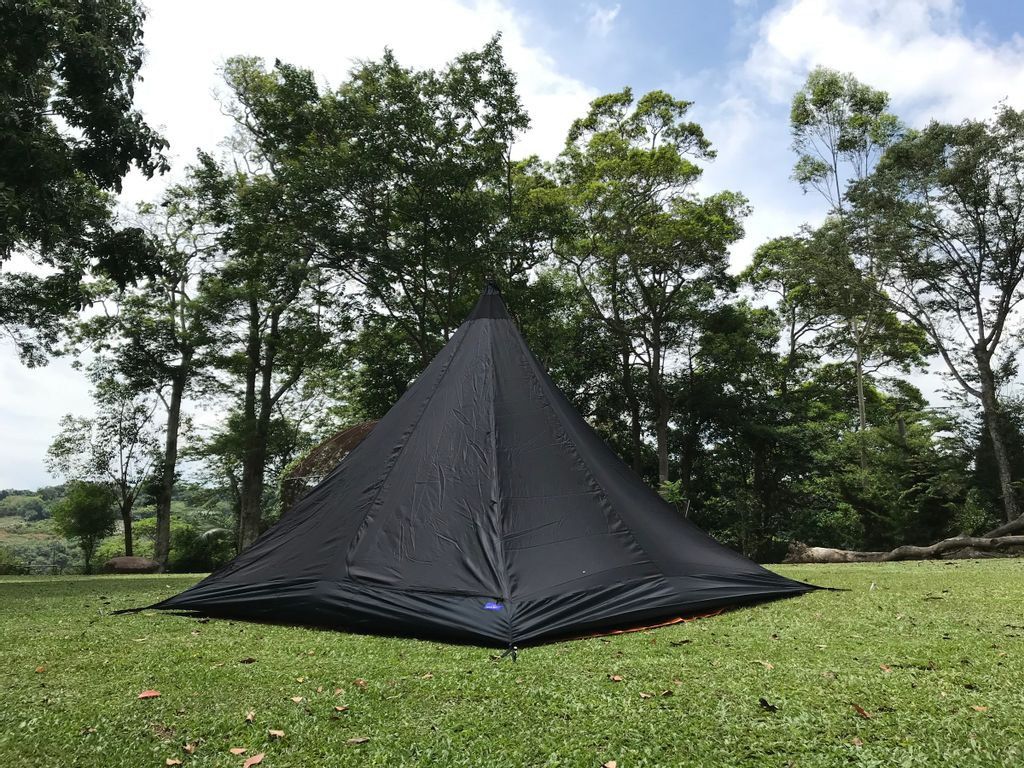 Soulwhat PLATO 黑色金仔連隱密式黑色內帳, 運動產品, 行山及露營  