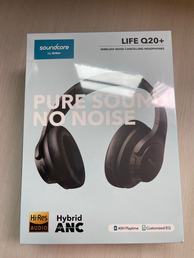 Soundcore by Anker [Upgraded] Life Q20+ Active Noise Cancelling