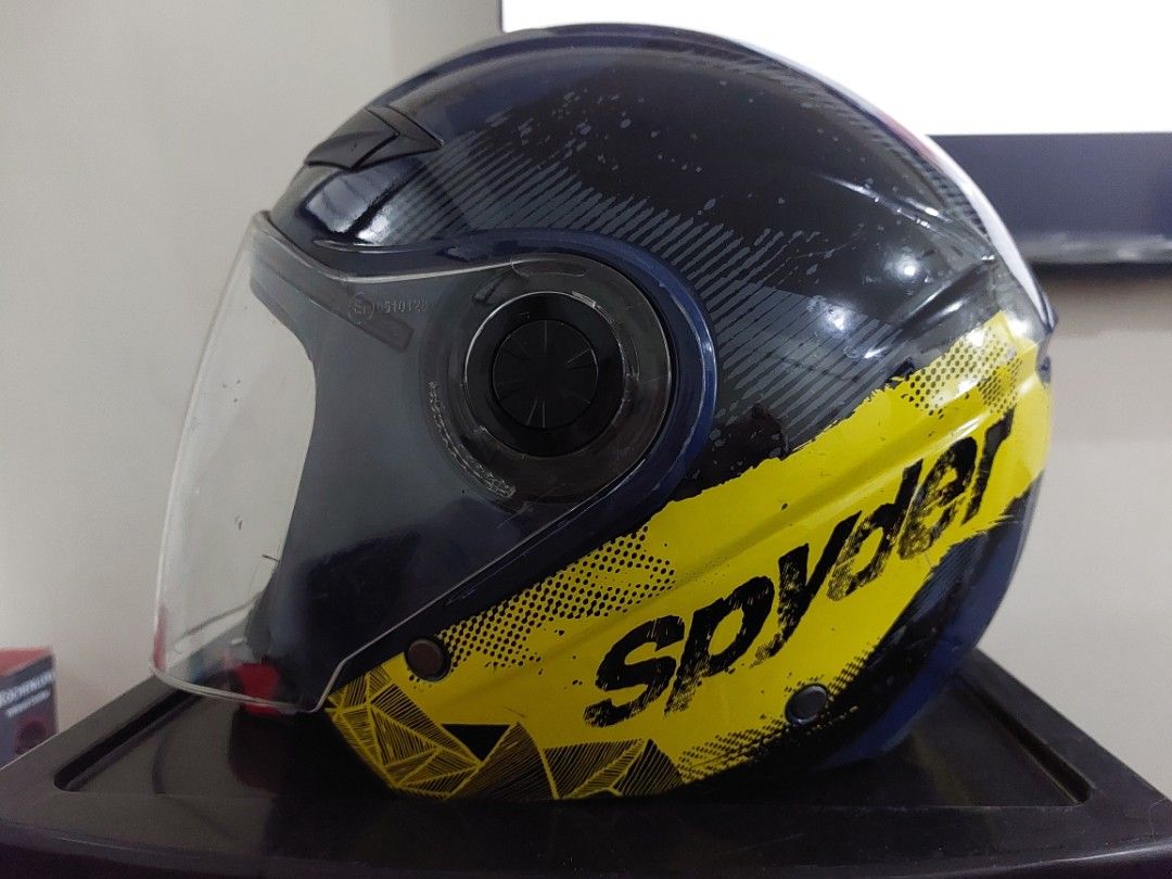Spyder helmet shop black and yellow