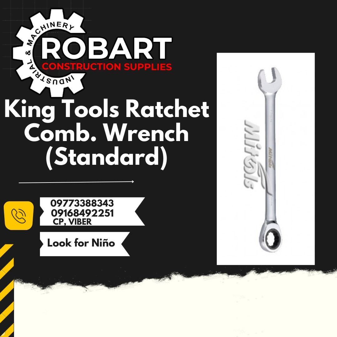 (Standard)King Tools Ratchet Comb. Wrench, Commercial & Industrial