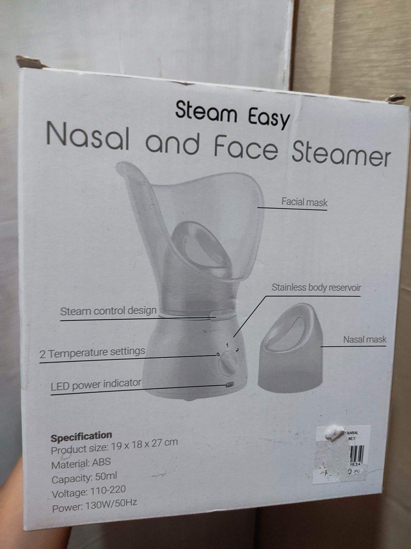 Steam Easy Nasal and Facial Steamer, Beauty & Personal Care, Face, Face