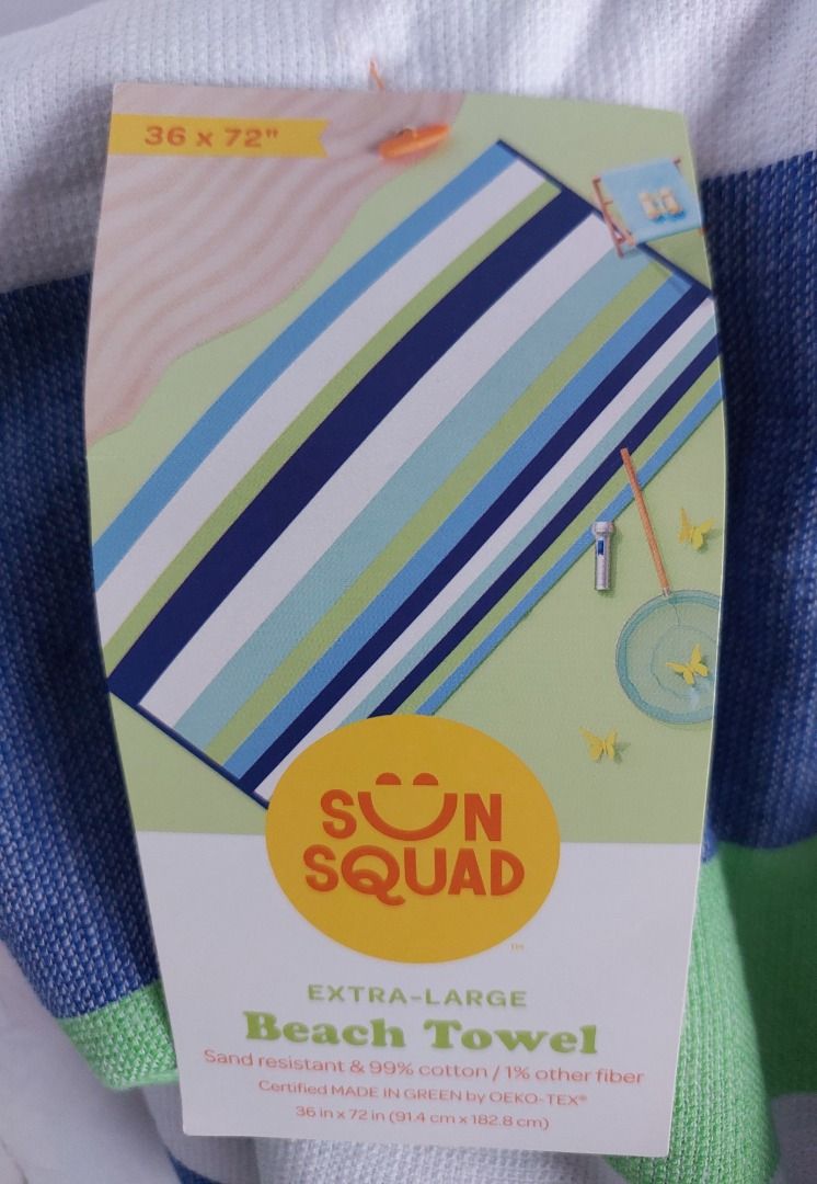 Sun squad best sale beach towel