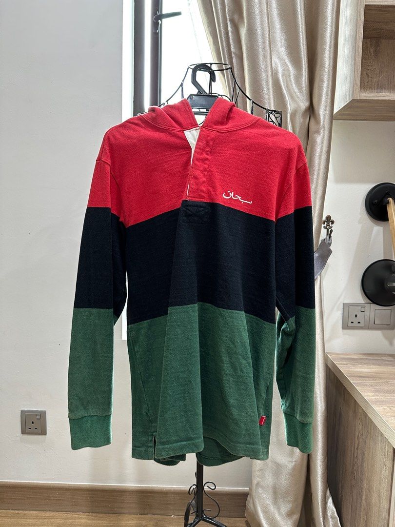 Supreme Arabic Subhan Rugby hoodie Men s Fashion Coats Jackets