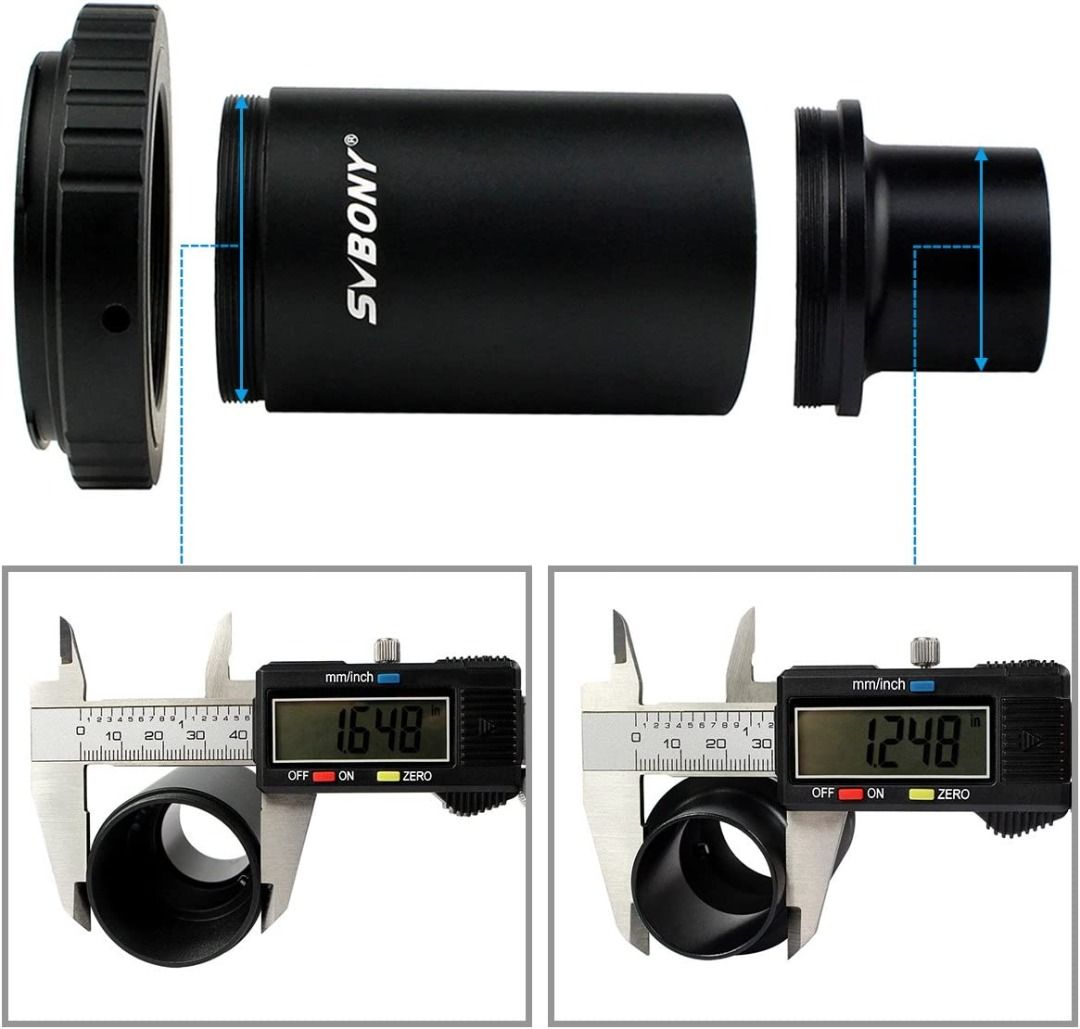 Telescope Adapter For Sony T2-M4/3 Telescope Adapter Metal