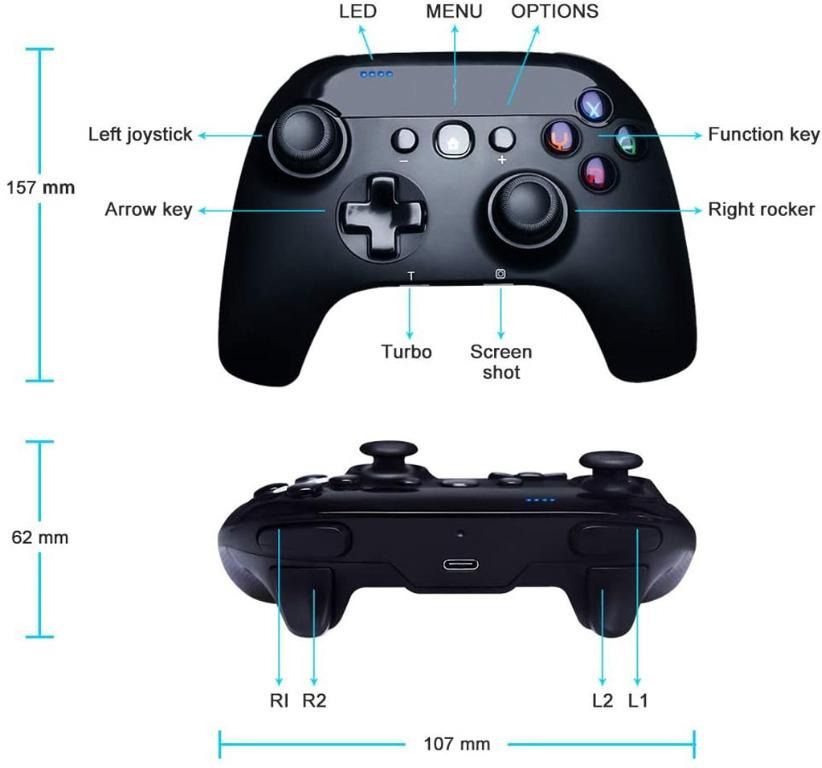 Ralthy cheap wireless controller