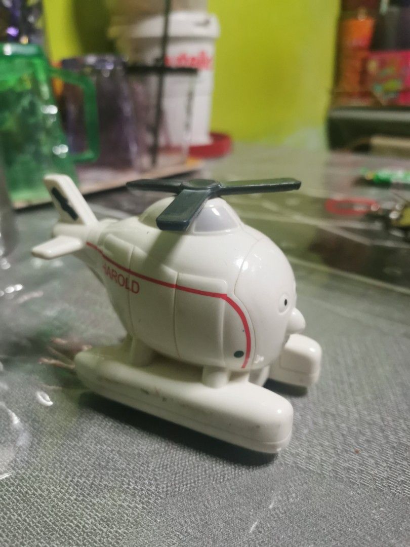 THOMAS & FRIENDS HAROLD The HELICOPTER - SOUNDS, LIGHTS PROP SPINS (A) | UK