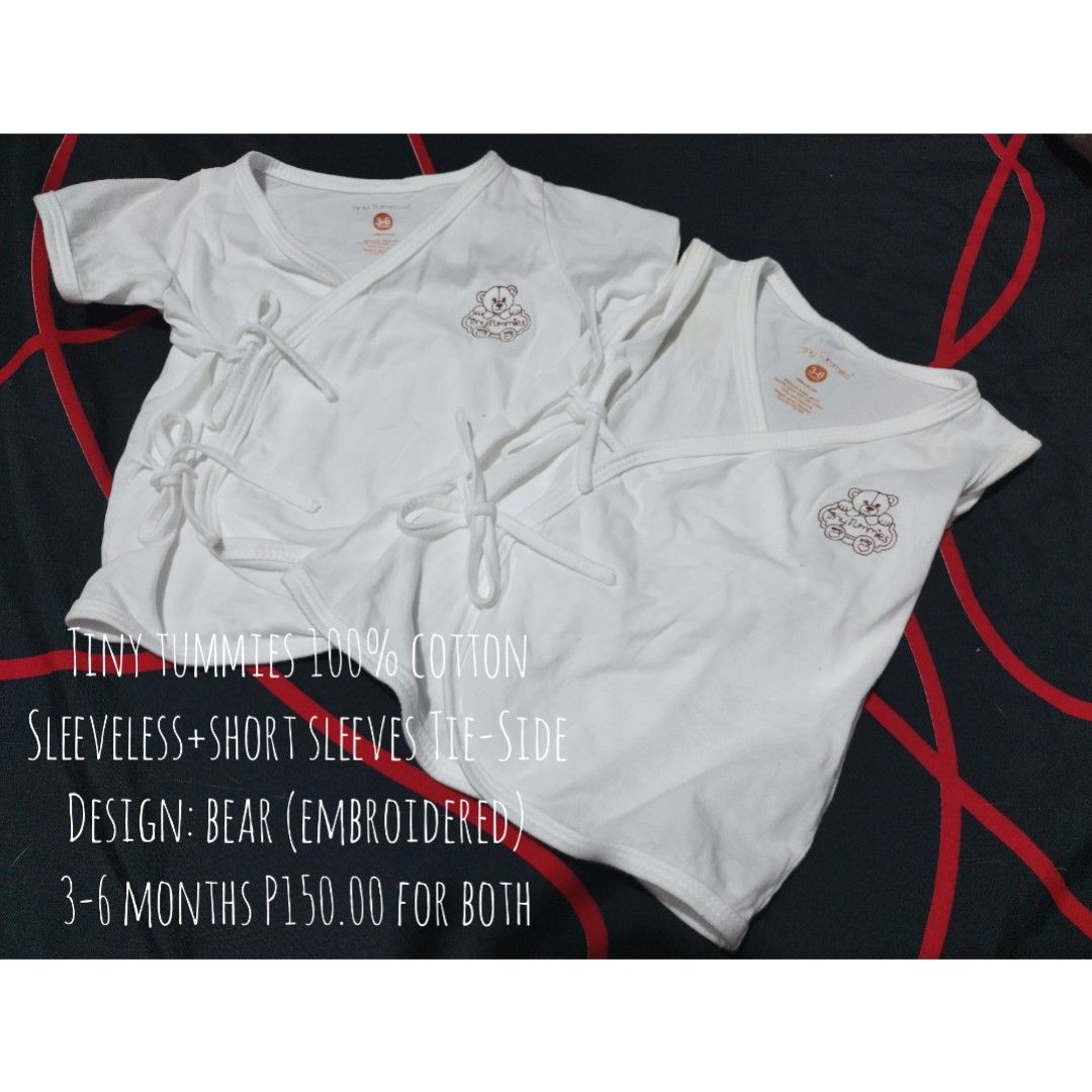 Tiny tummies baby clothes top
