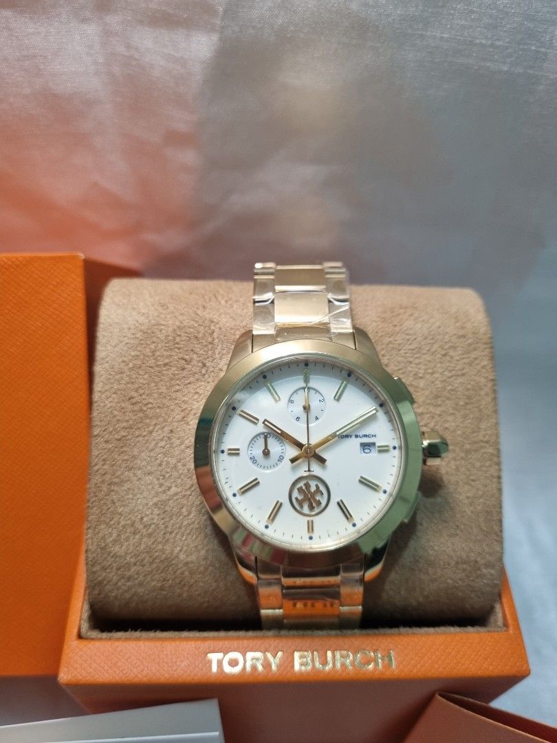 Tory burch chronograph watch discount