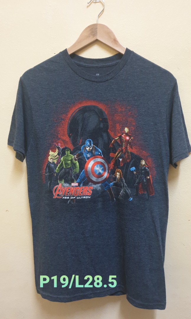 Tshirt Marvel Avengers Age Of Ultron, Men's Fashion, Tops & Sets ...