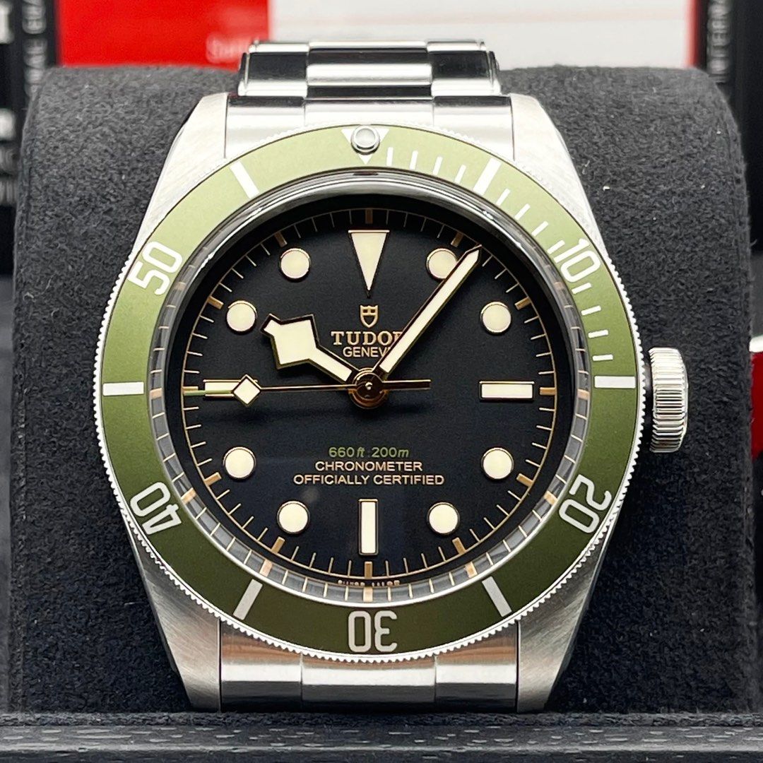 Preowned Discontinued Tudor Black Bay Harrods Numbered Edition