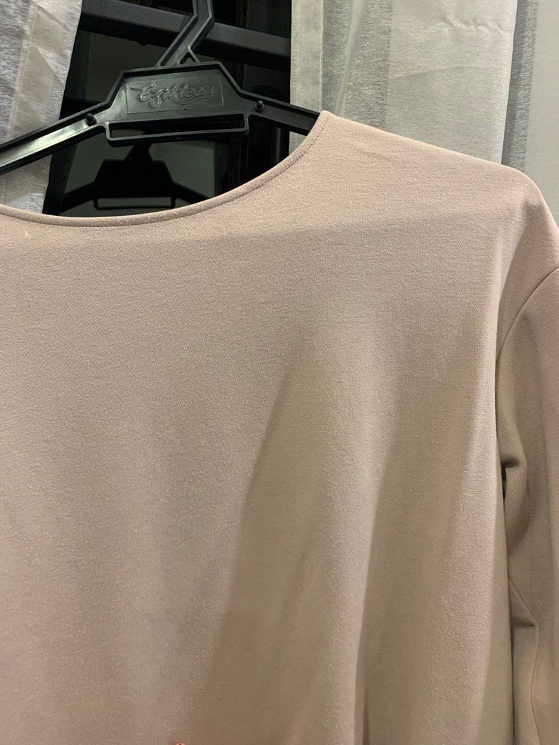 Uniqlo double face pullover cheap