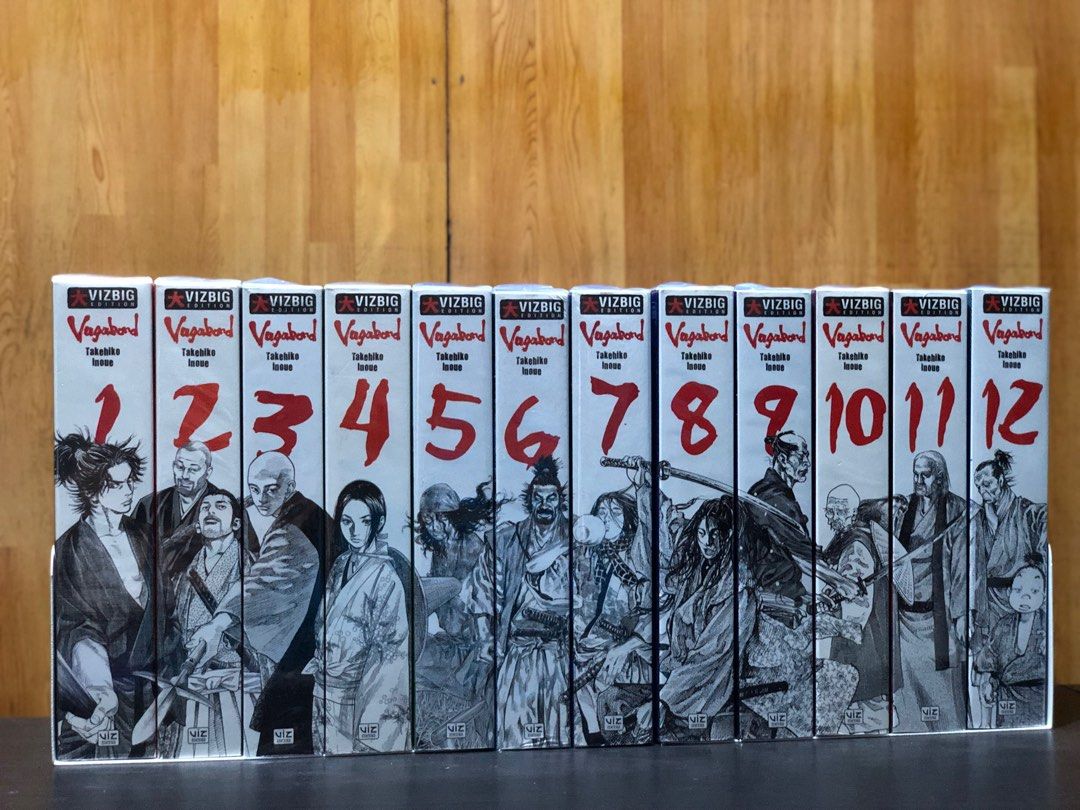 Vagabond Manga Box Set Vizbig Vagabond vizbig complete set, Hobbies & Toys, Books & Magazines, Comics
