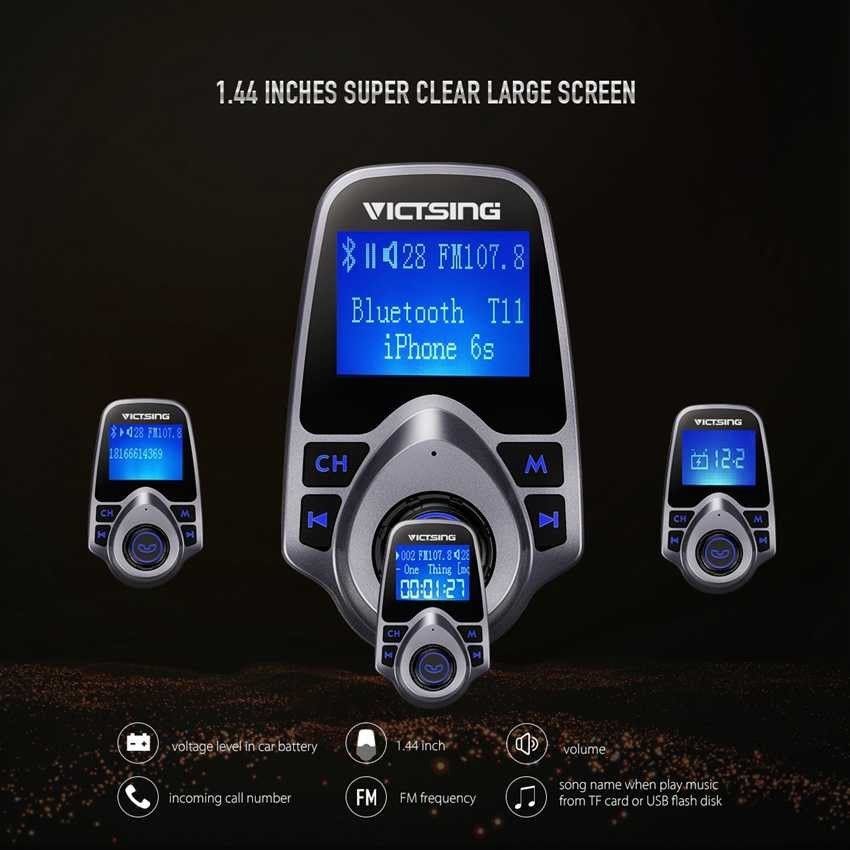 Victsing BH046A car Bluetooth FM Transmitter Wireless Bluetooth Radio