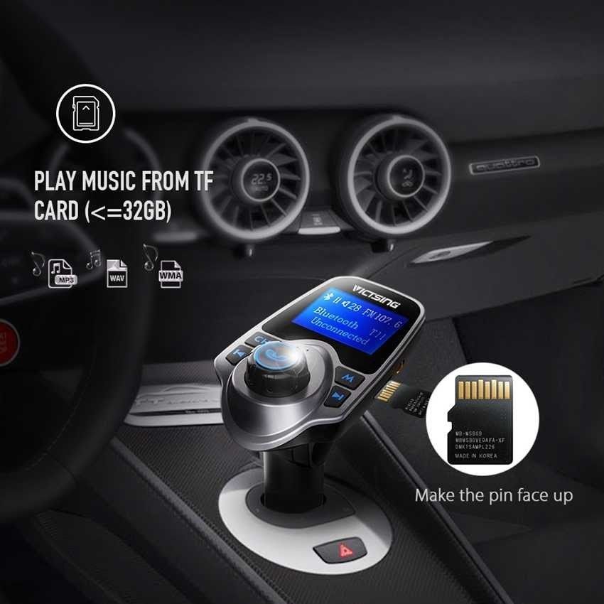 Victsing BH046A car Bluetooth FM Transmitter Wireless Bluetooth Radio