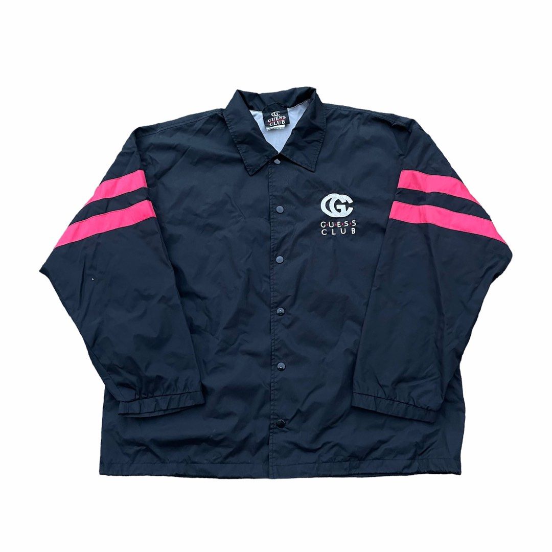 Vintage Guess Club Coach Jacket Men s Fashion Tops Sets