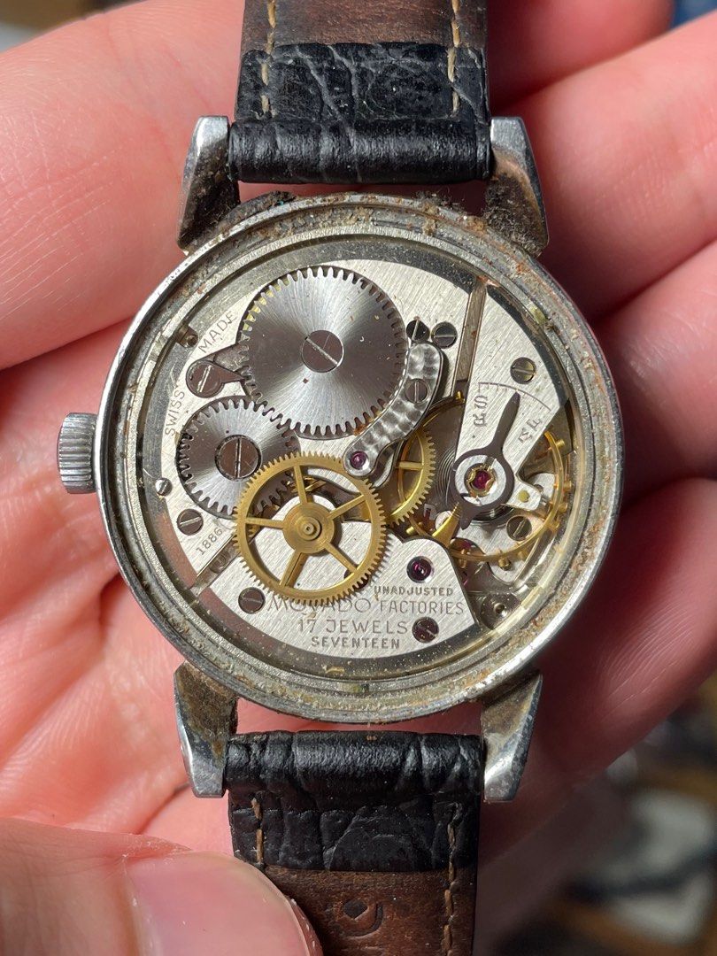 Mouvement Mécanique De Montre Movado 127 - Occasion Mais Fonctionne - Pièce Détachée