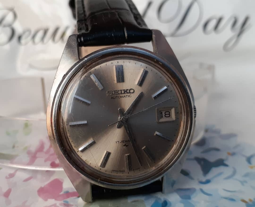Vintage Seiko 7005-8022 Automatic watch.., Men's Fashion, Watches ...