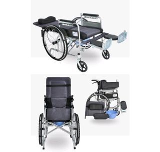 Wheelchair with table