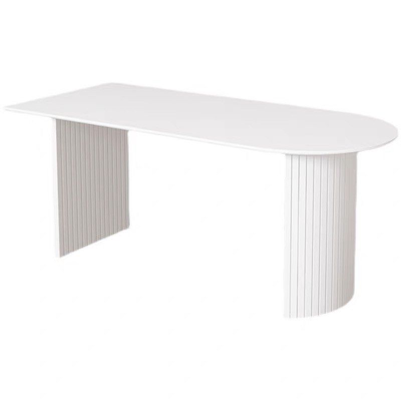 White rounded dining table / Bar table, Furniture & Home Living ...