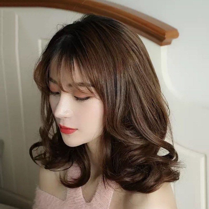 U shaped curly online wigs