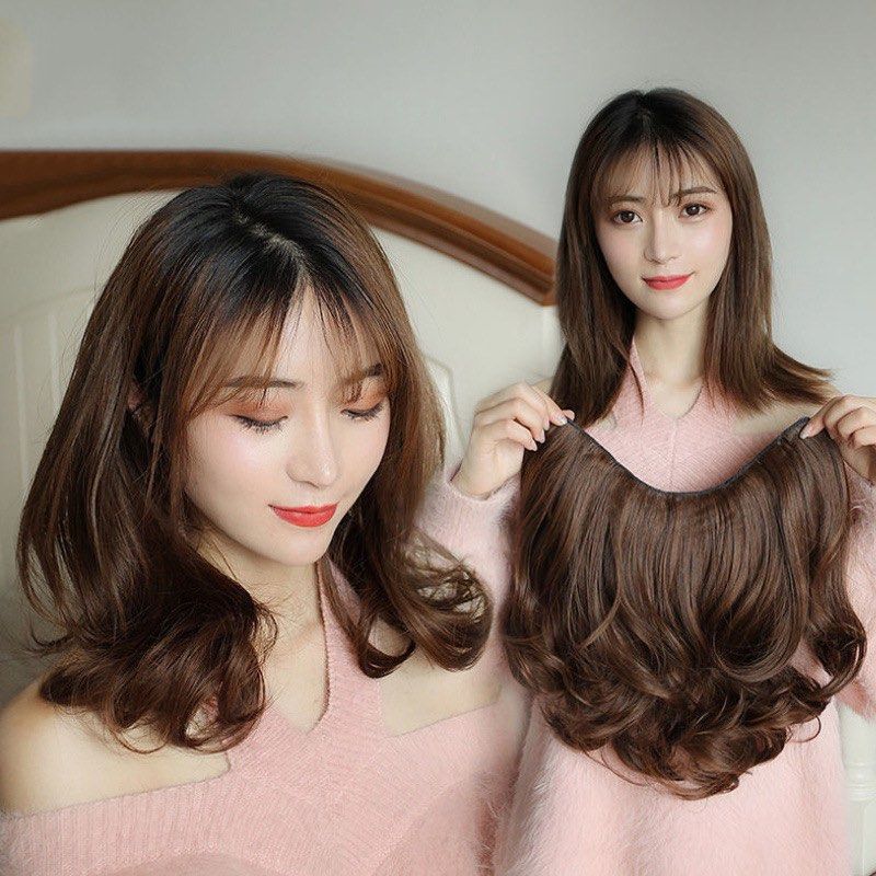 U shaped curly wigs online