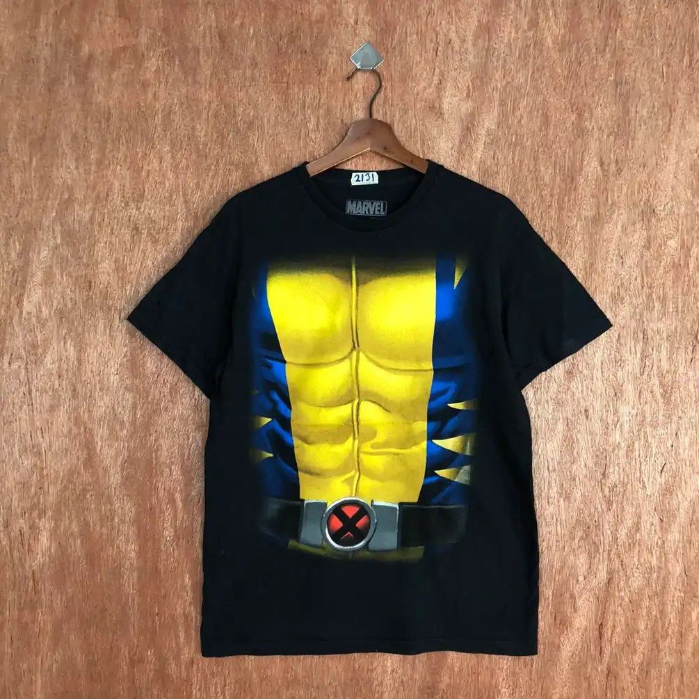 Wolverine marvel Black Short Sleeve Shirt 2131