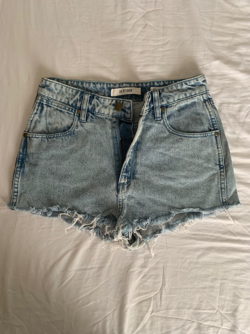 Wrangler denim shorts, Women's Fashion, Bottoms, Shorts on Carousell