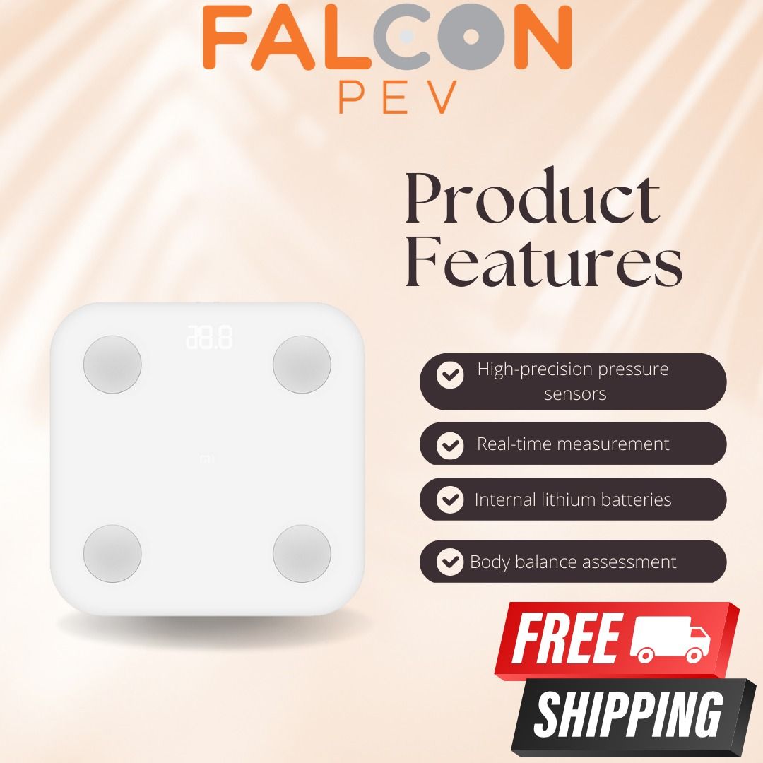 Xiaomi 2023 Latest Version Mi Body Composition Scale 2 Weighing Fat