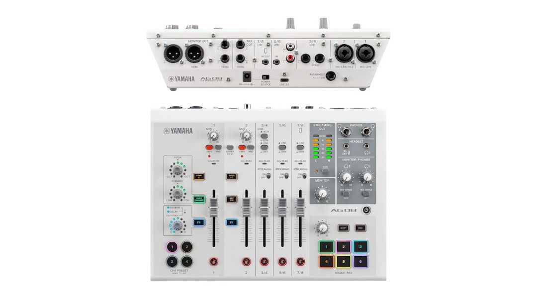 最新モデルが入荷♪ Mixers, YAMAHA Headphones AG08 - Live Streaming