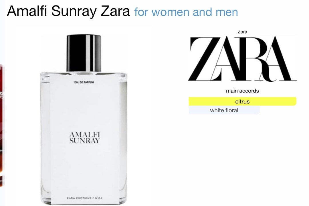 競売 ZARA ジョーマローン アマルフィサンライ オードパルファム 90ml