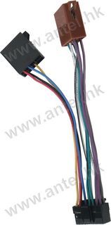 16 pin ISO Wiring Harness Connector Audio CABLE for Pioneer/Toyota/Sony/Panasonic/Jvc/Kenwood