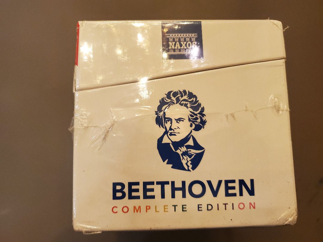Hours　音樂與媒體-　Edition　興趣及遊戲,　Beethoven　Music]　100　Complete　及DVD　[90CDs　音樂、樂器　of　Carousell　[Brand　New],　配件,　CD　2019　Naxos: