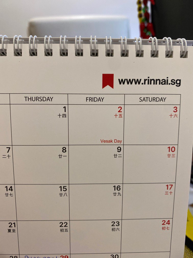 2023 Table Calendar, Everything Else on Carousell